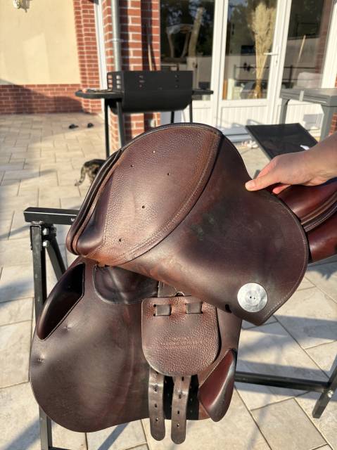 Sella da salto ostacoli Meyer  17.5" - 2018