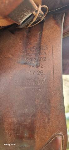 Sella da salto ostacoli Antarès  17" - 2023