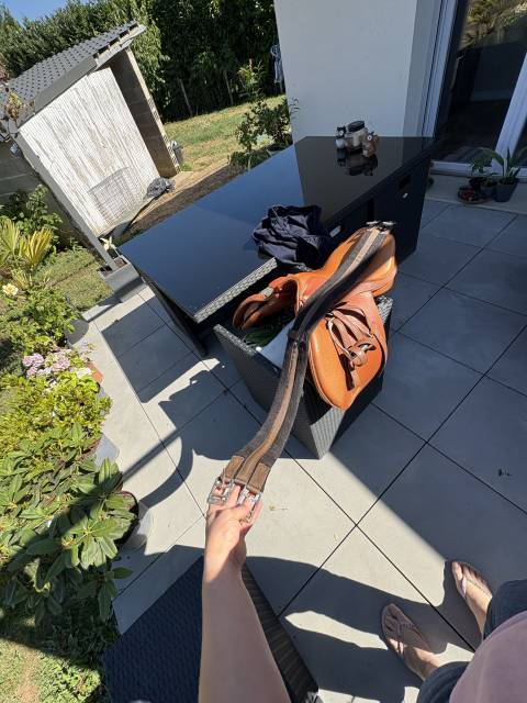 Sella mista Eric Thomas  17.5" - 2010