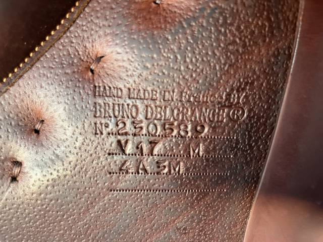 Sella da salto ostacoli Delgrange  17" - 2023