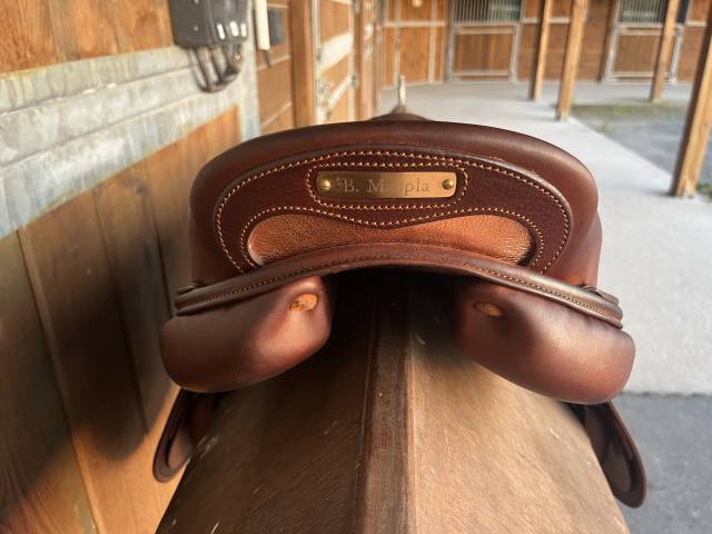 Sella da salto ostacoli Delgrange  17" - 2023