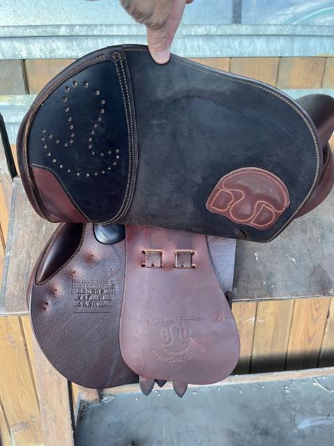 Sella da salto ostacoli Delgrange  17" - 2023