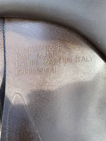 Sella da salto ostacoli Equipe  17" - 2023