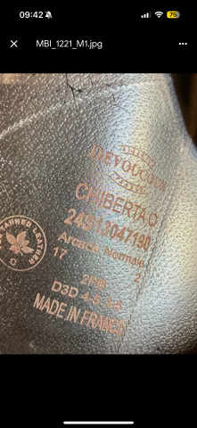 Sella mista Devoucoux  17" - 2024