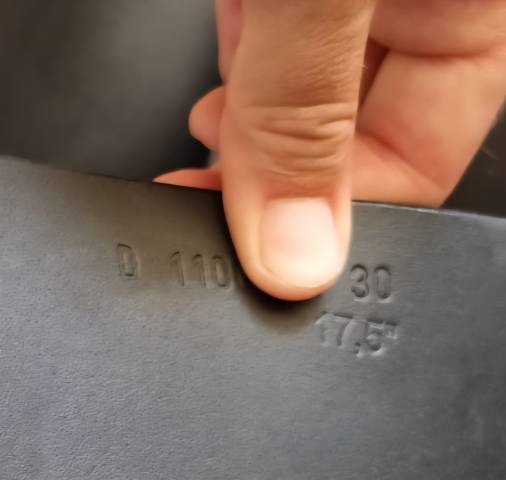 Sella da dressage Stubben  17.5" - 2023