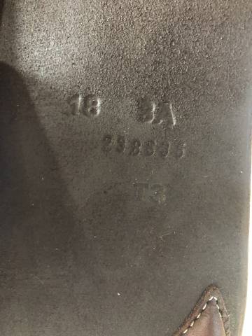 Sella da salto ostacoli Antarès altair Club 18" - 2024