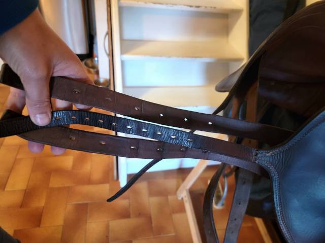 Sella da dressage Devoucoux  18.5" - 2000