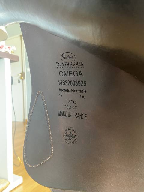 Sella mista Devoucoux  17" - 2014