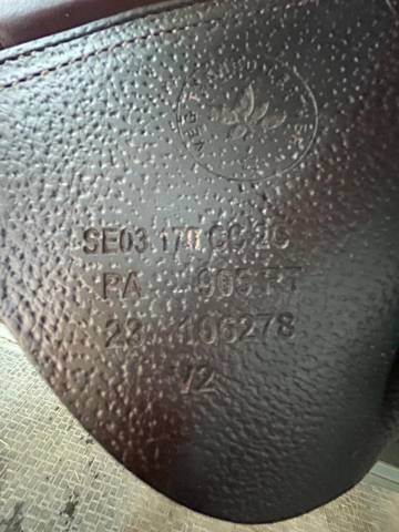 Sella da salto ostacoli CWD  17" - 2023