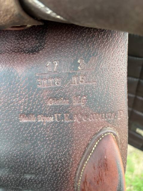 Sella da salto ostacoli Hervé Godignon  17" - 2015