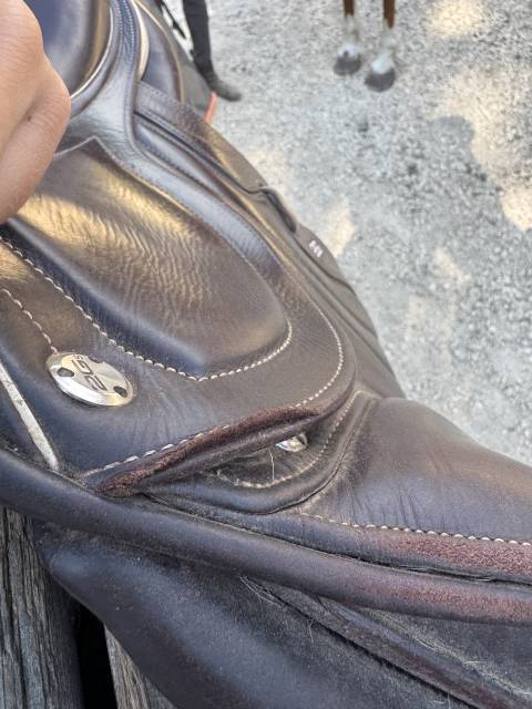 Sella da salto ostacoli CWD  17" - 2017