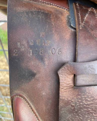 Sella da salto ostacoli Butet  17" - 2017