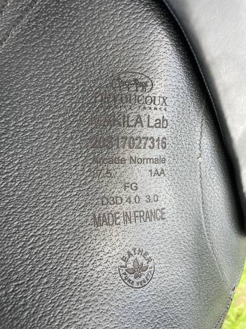 Sella da dressage Devoucoux  17.5" - 2020