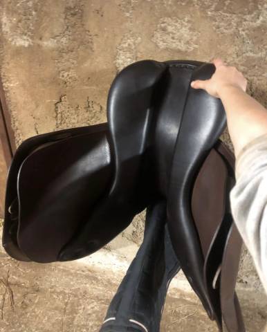 Sella mista Childeric  17.5" - 2017