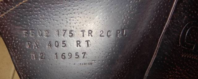 Sella da salto ostacoli CWD  17.5" - 2012