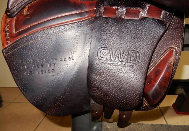 Sella da salto ostacoli CWD  17.5" - 2012