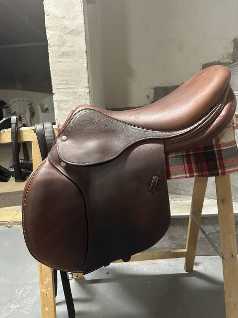 Sella da salto ostacoli Renaissance  17" - 2018