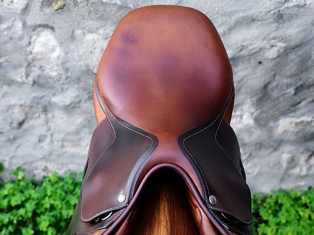 Sella da salto ostacoli Butet  17.5" - 2014