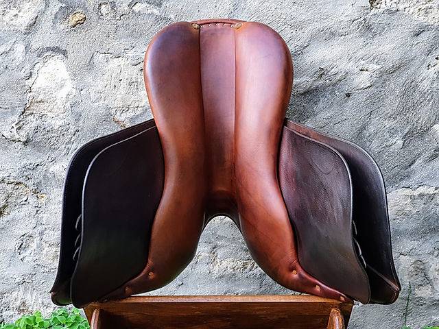 Sella da salto ostacoli Butet  17.5" - 2014