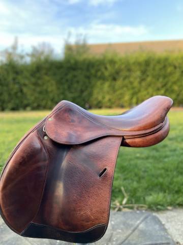 Sella da salto ostacoli Belloir  17.5" - 2018