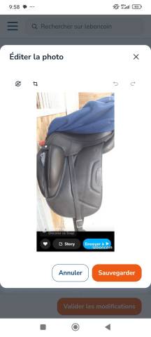 Sella da dressage Antarès  17" - 2019