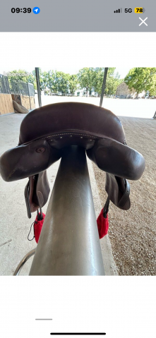 Sella da salto ostacoli Forestier  17" - 2022