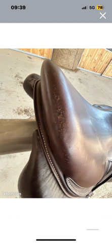 Sella da salto ostacoli Forestier  17" - 2022