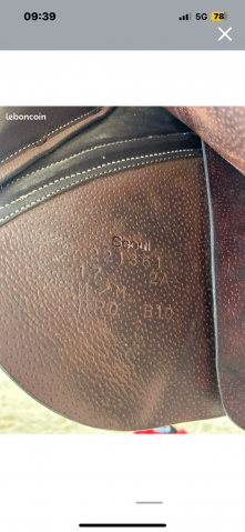 Sella da salto ostacoli Forestier  17" - 2022