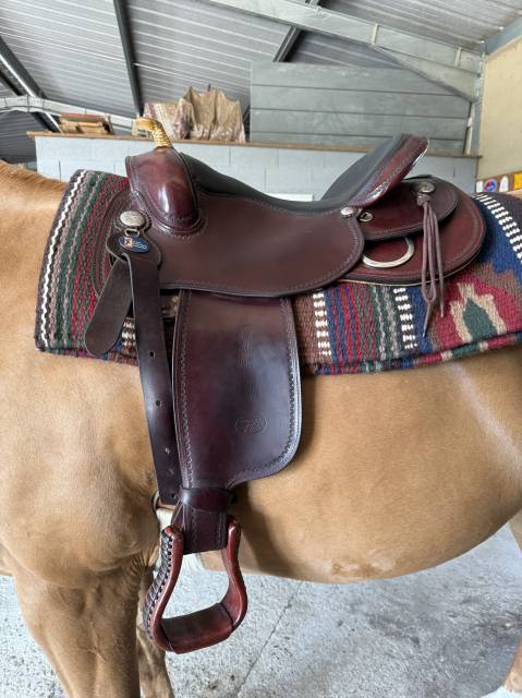 Sella western  GIANNI GHIAZZA 17.5" - 2017