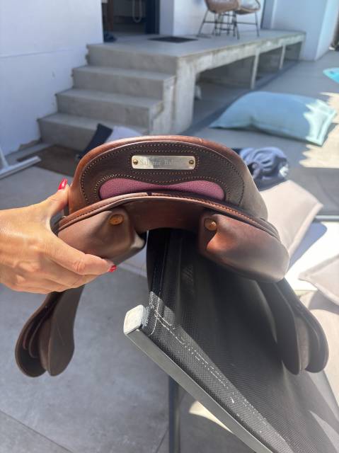 Sella da salto ostacoli Delgrange  16.5" - 2024