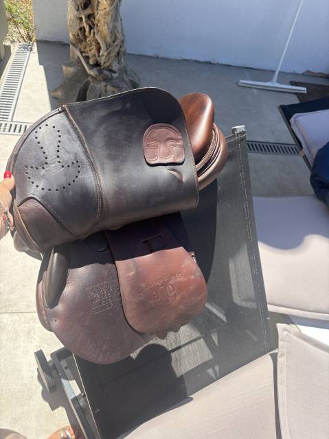 Sella da salto ostacoli Delgrange  16.5" - 2024