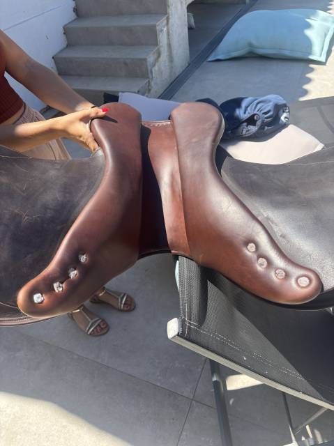 Sella da salto ostacoli Delgrange  16.5" - 2024