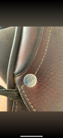 Sella da salto ostacoli Antar&egrave;s  17.5" - 2013