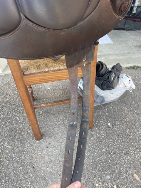 Sella mista Devoucoux  17.5" - 2012