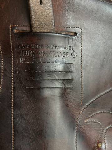 Sella da dressage Delgrange  17.5" - 2013