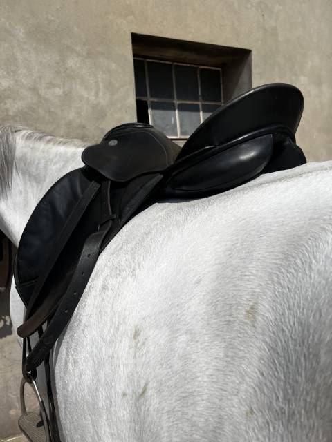 Sella da dressage Kieffer  17.5" - 2010