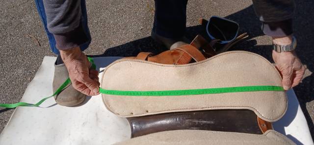 Sella da trekking  Hugues PETEL 16.5" - 2015