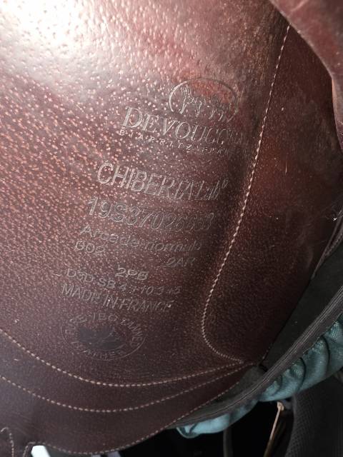 Sella da salto ostacoli Devoucoux  17.5" - 2018