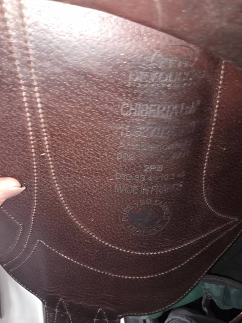 Sella da salto ostacoli Devoucoux  17.5" - 2018