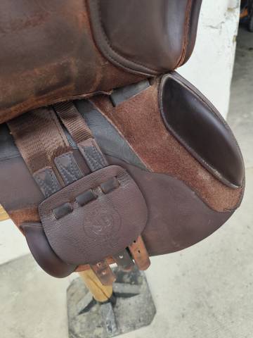 Sella da salto ostacoli Baude  18" - 2021