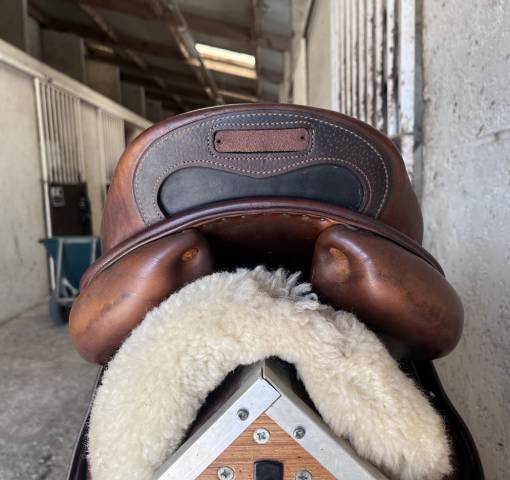 Sella da salto ostacoli Delgrange  17" - 2020