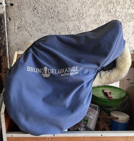 Sella da salto ostacoli Delgrange  17" - 2020