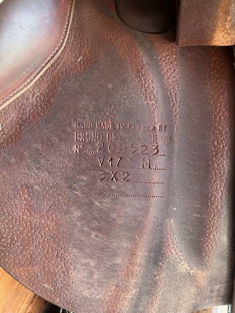 Sella da salto ostacoli Delgrange  17" - 2020