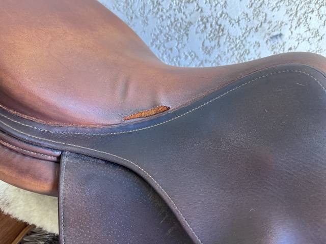 Sella da salto ostacoli Delgrange  17" - 2020