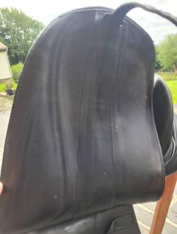 Sella da dressage Zaldi  17" - 2015