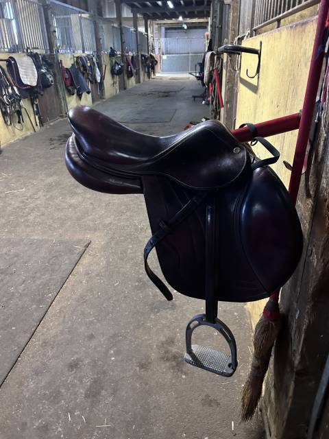 Sella da salto ostacoli   16.5" - 2015