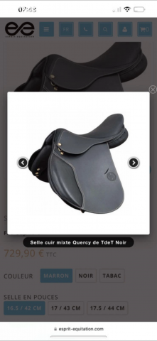 Sella mista TdeT  17.5" - 2024