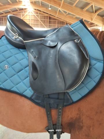 Sella mista Gaston Mercier  17.5" - 2018