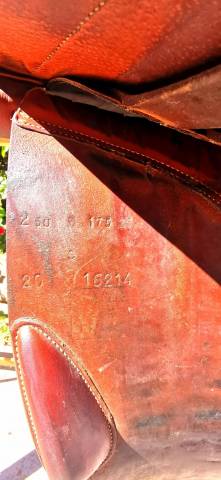 Sella da salto ostacoli Butet  17.5" - 2020