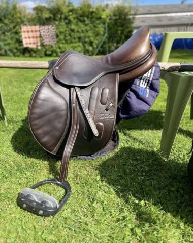 Sella da salto ostacoli GBS  17.5" - 2014